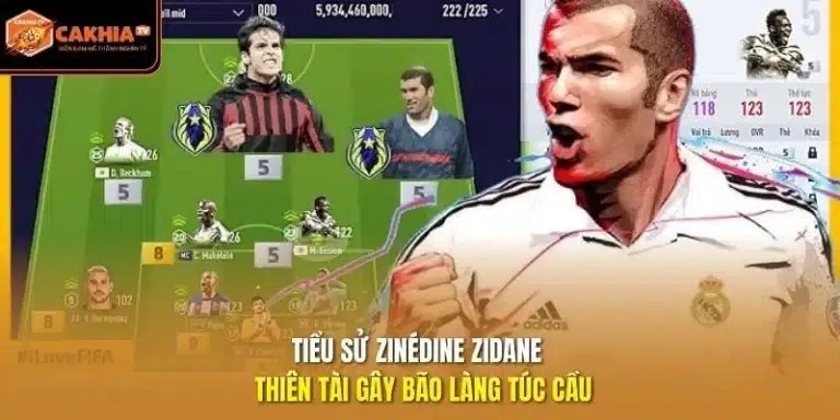 Tiểu Sử Zinédine Zidane