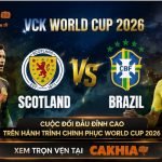 Scotland VS Brazil