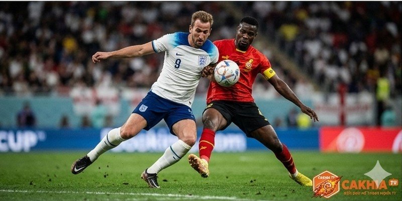 Lịch sử đối đầu của Anh VS Ghana
